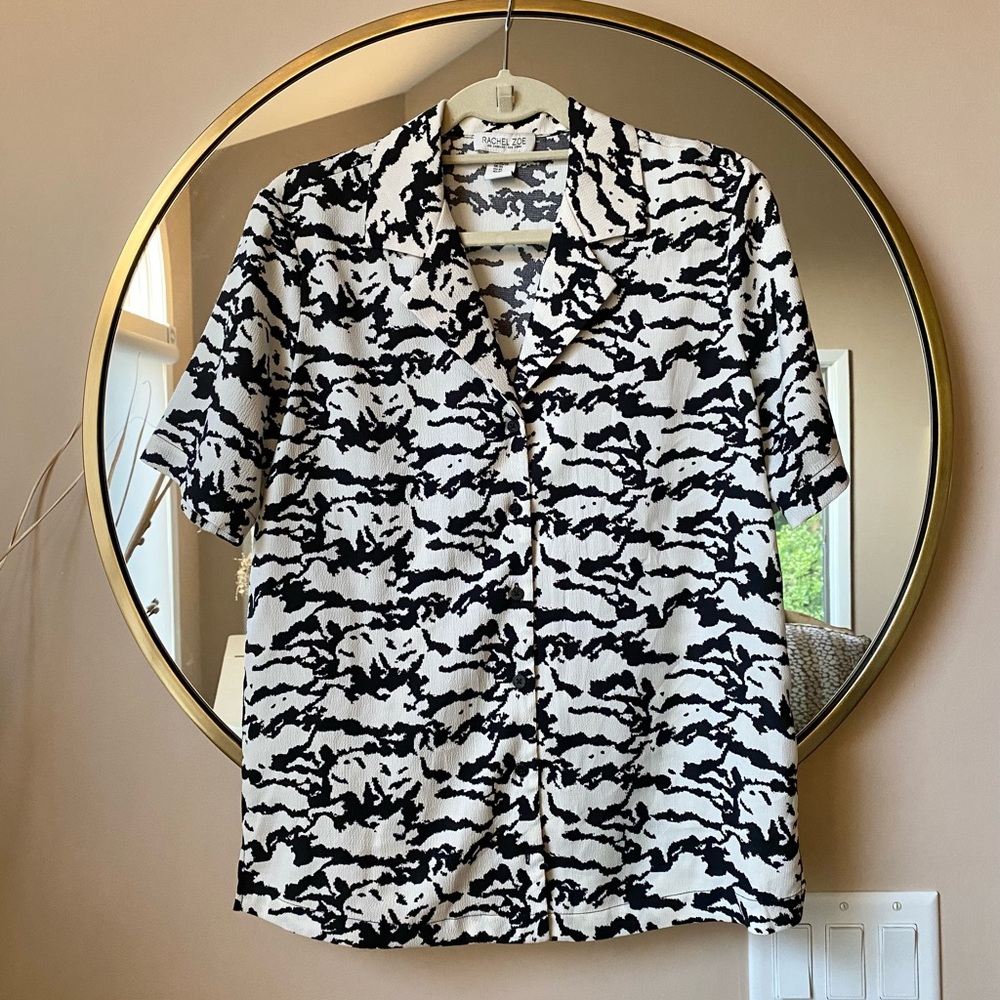 NWOT Rachel Zoe Pattern Blouse